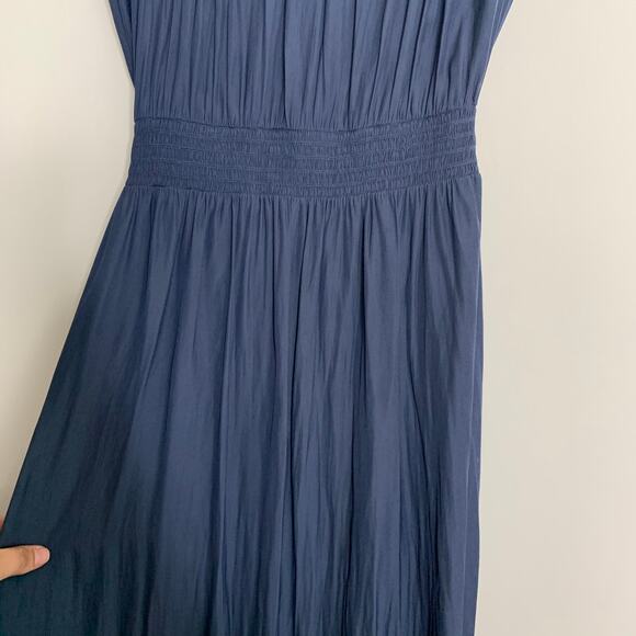 Ramy Brook Bamboo Tube Dress Knee Length Womens XS Blue - Picture 10 of 16